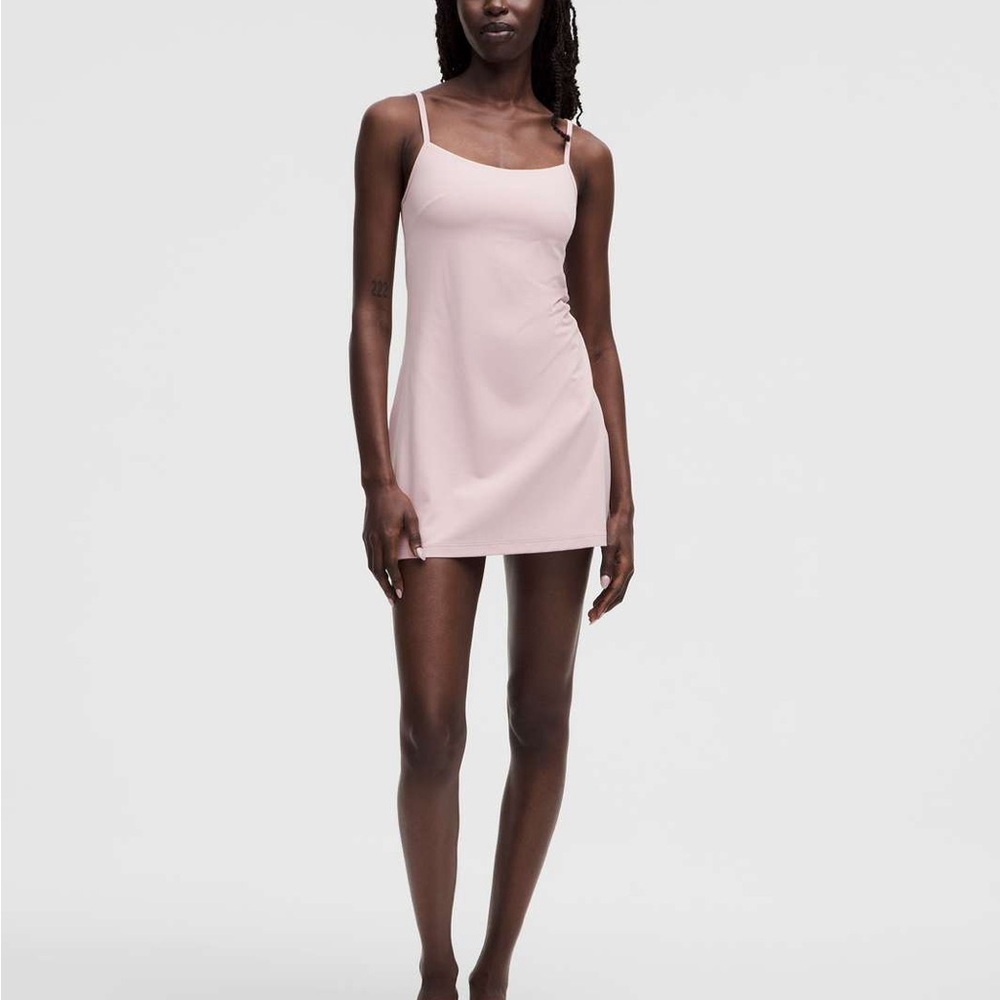 Lululemon Align Cami Strap Dress - Pink Haze (NWT)